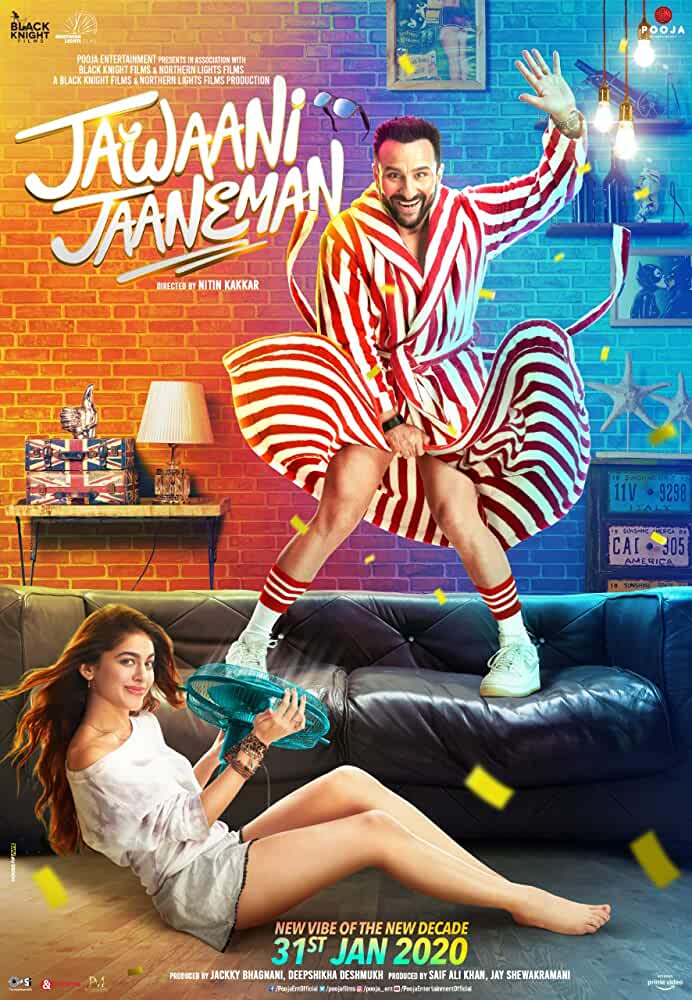 Download Jawaani Jaaneman (2020) Hindi Movie 480p [400MB] & 720p [1.2GB] PreDVDRip