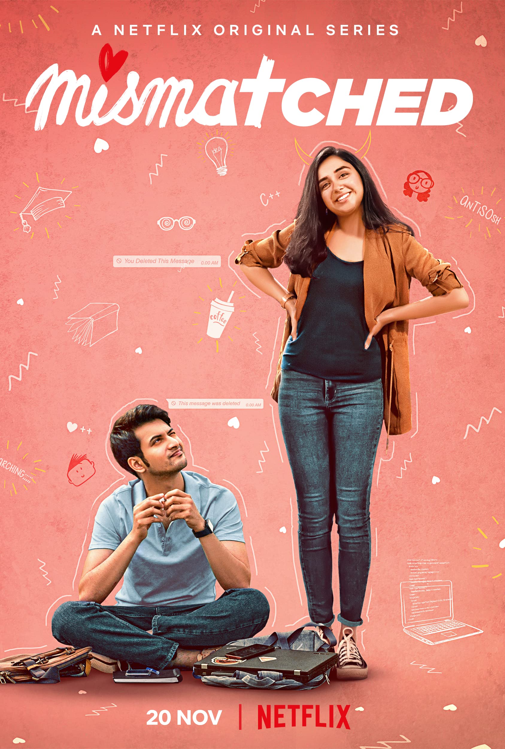 Download Mismatched (2020) Season 1 Hindi Complete Netflix WEB Series  | 720p WEB-DL